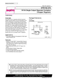 Datasheet STK740-420 manufacturer Sanyo